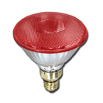 Red Heat Lamp Bulb